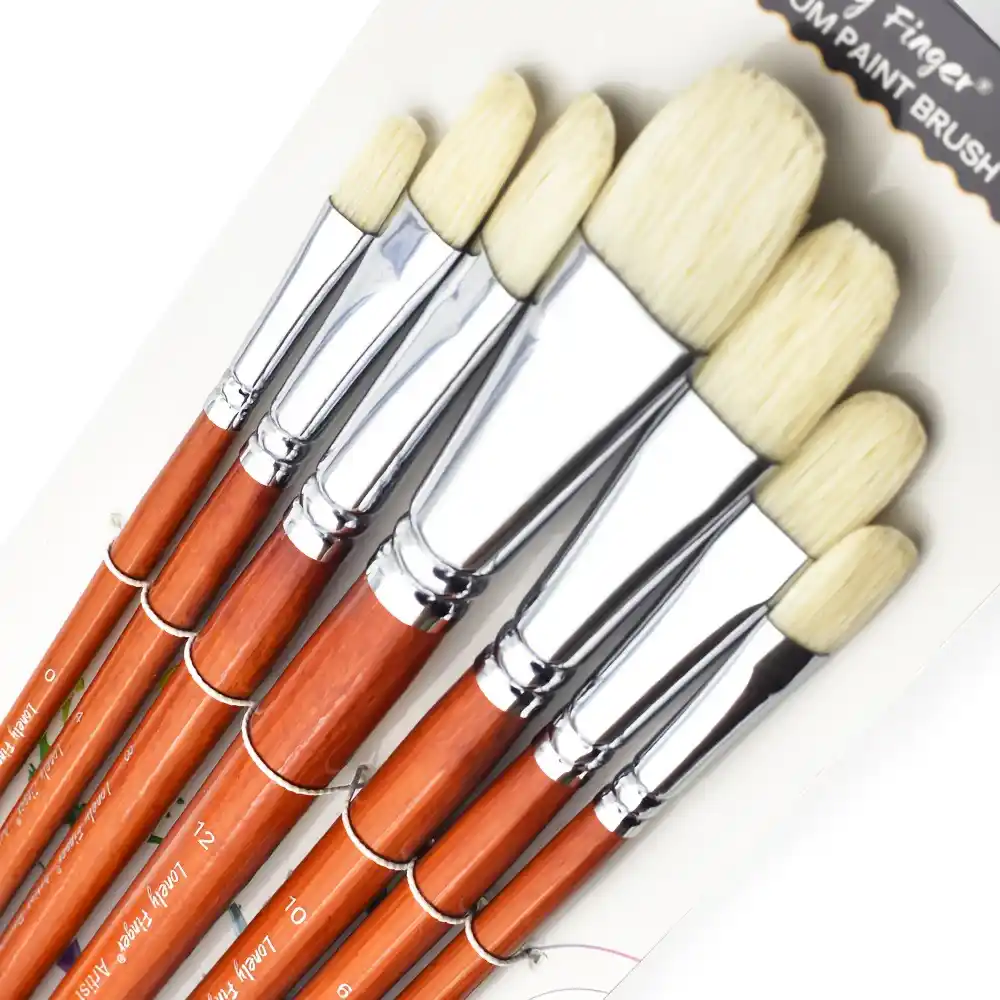 Wie praktisch sind Borstenpinsel in der bildenden Kunst?