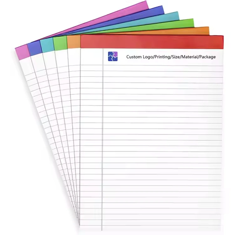 A4 ausgekleidetes Notizblock