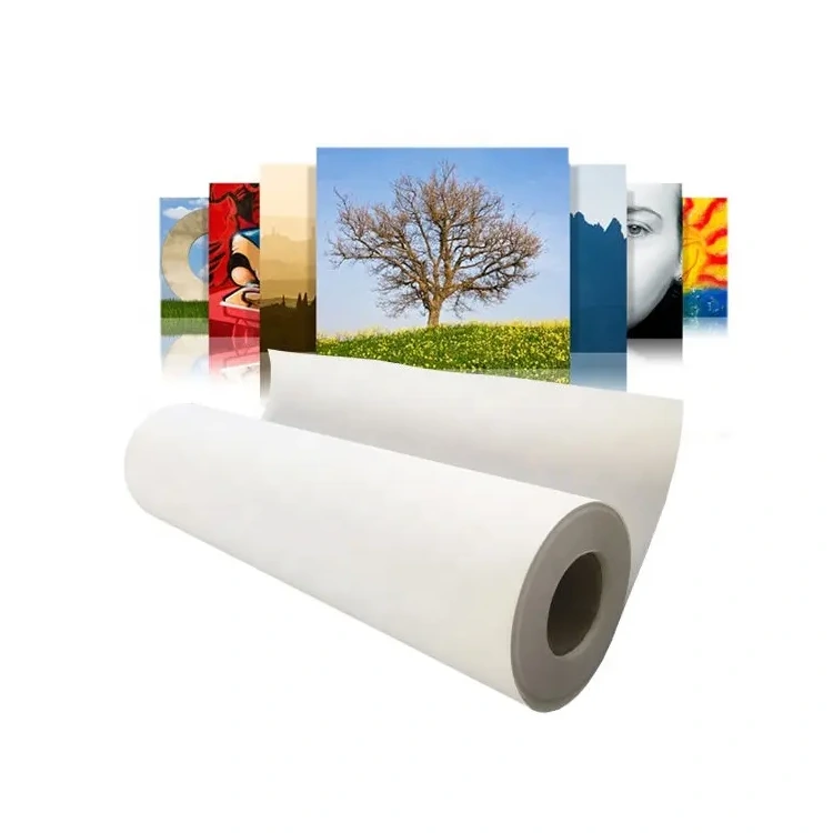 Baumwoll -Leinwand rollen