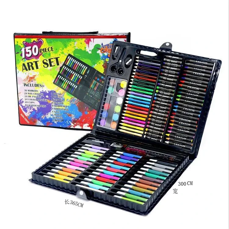 Plastikbox -Kunst Zeichnungsset für Kinder