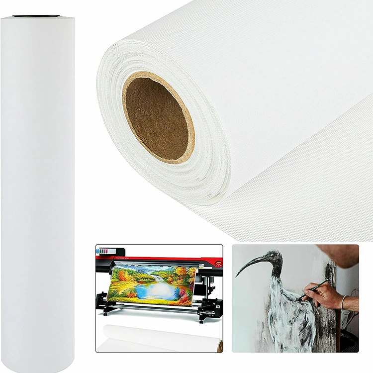 Polyester -Leinwand rollen