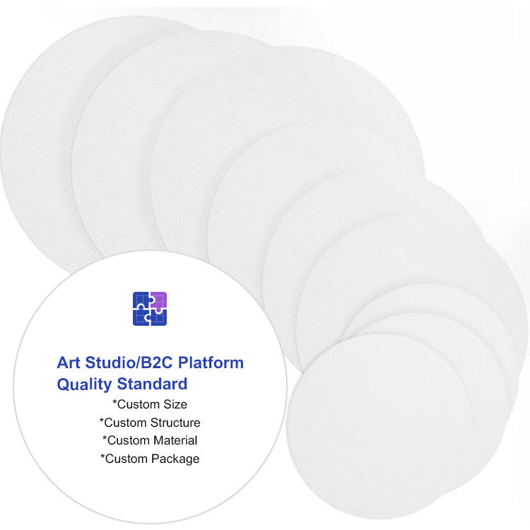 Runde Leinwandplatte Runde Leinwandplatte