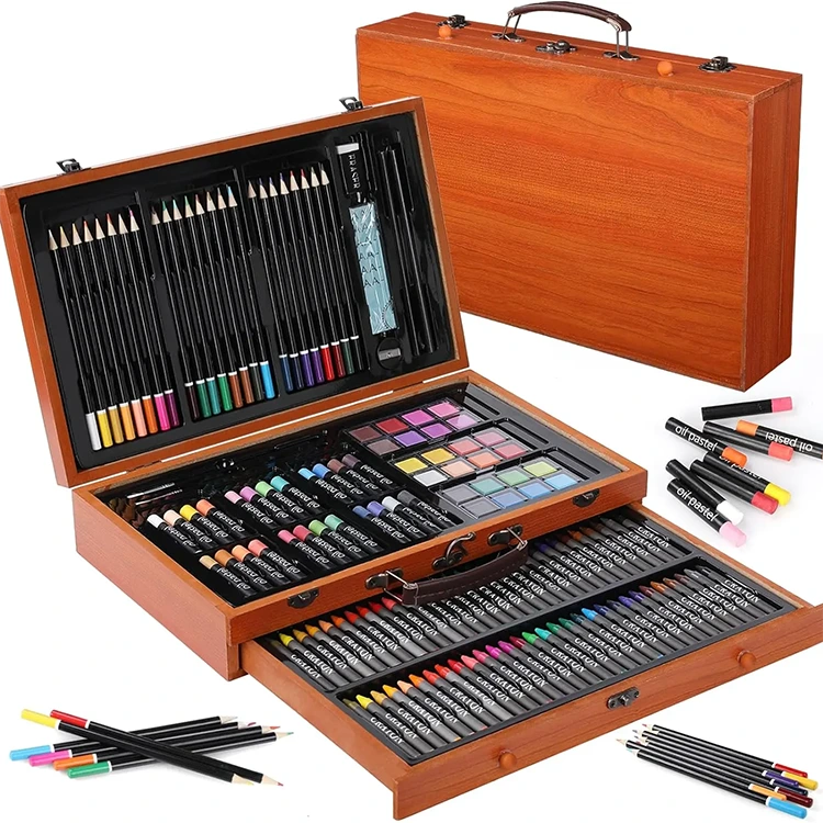 Holzkastenkunst -Set zum Malerei